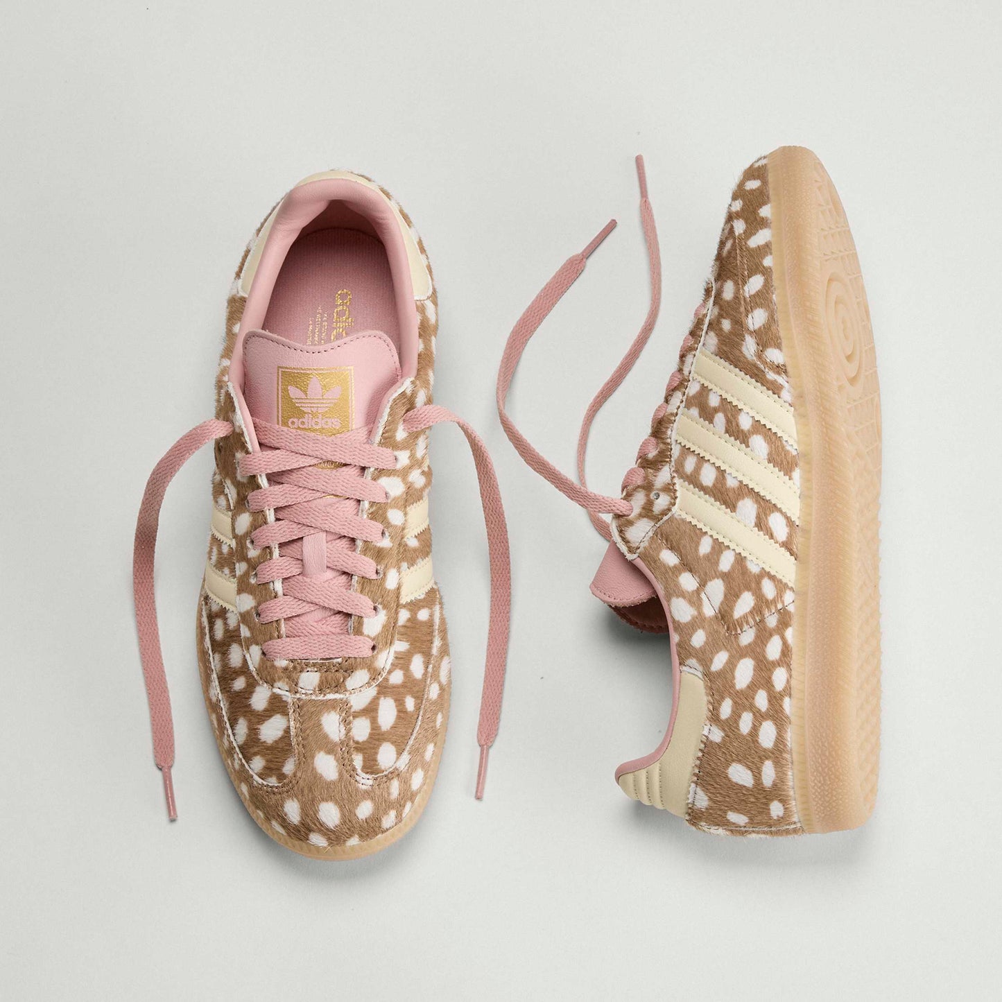 adidas Samba OG Women's Shoes Color: Brown Desert/Warm Vanilla/Wonder Mauve Style: KJ7447