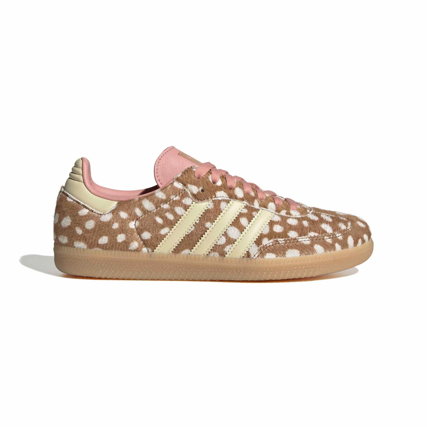 adidas Samba OG Women's Shoes Color: Brown Desert/Warm Vanilla/Wonder Mauve Style: KJ7447