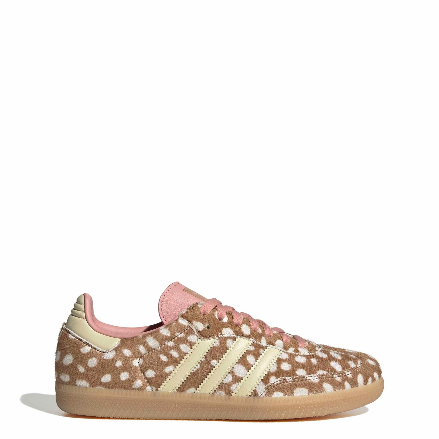 adidas Samba OG Women's Shoes Color: Brown Desert/Warm Vanilla/Wonder Mauve Style: KJ7447