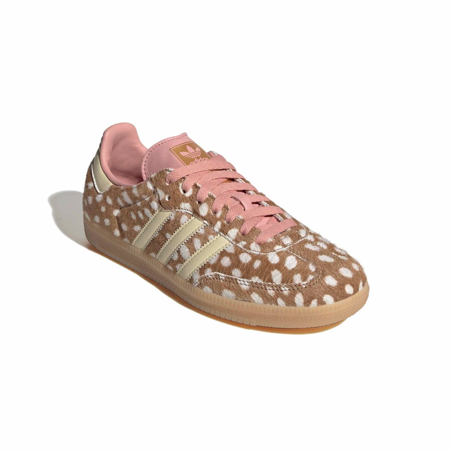adidas Samba OG Women's Shoes Color: Brown Desert/Warm Vanilla/Wonder Mauve Style: KJ7447