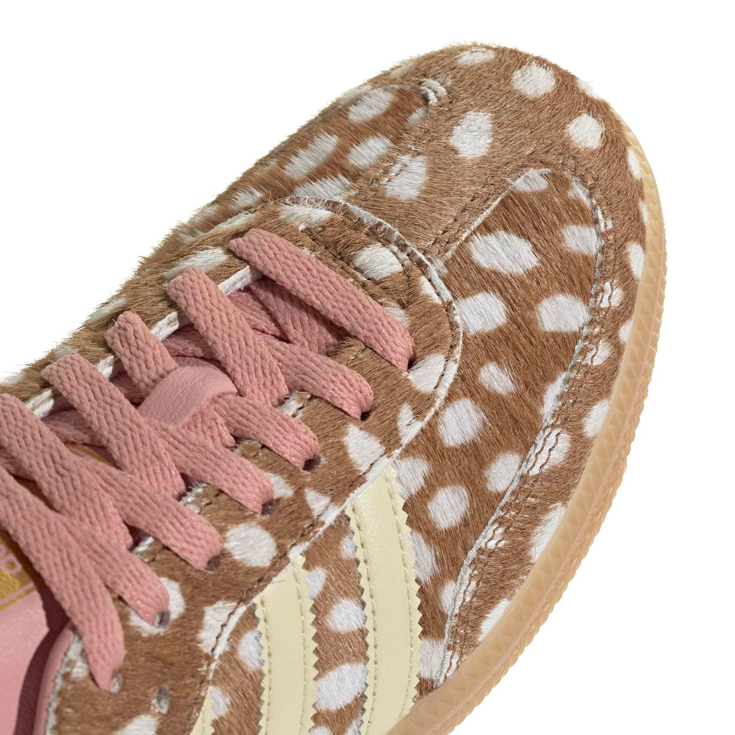 adidas Samba OG Women's Shoes Color: Brown Desert/Warm Vanilla/Wonder Mauve Style: KJ7447