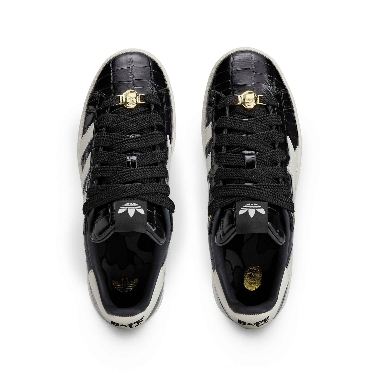 ADIDAS CAMPUS 00S BAPE CBLACK/GOLDMT KJ8851