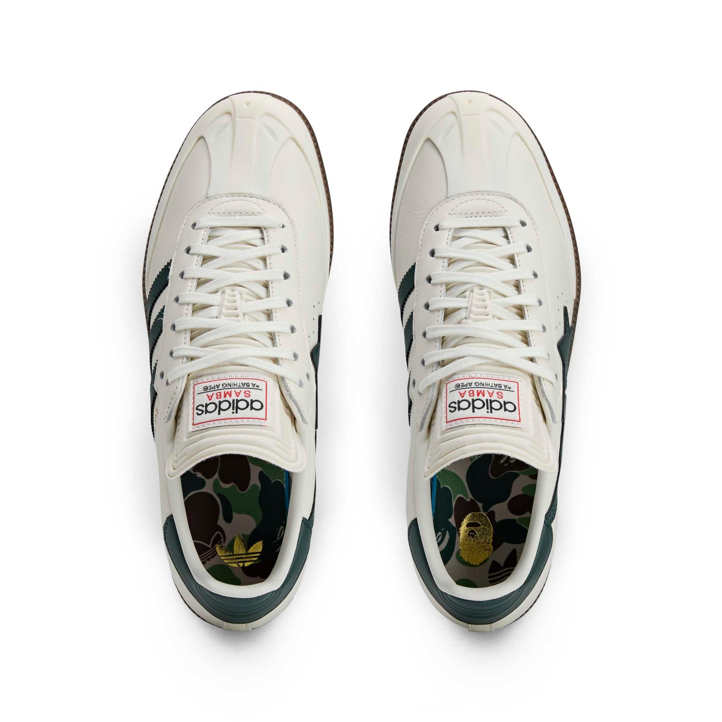 SAMBA BAPE OWHITE/SHAGRN/GUM KJ8852