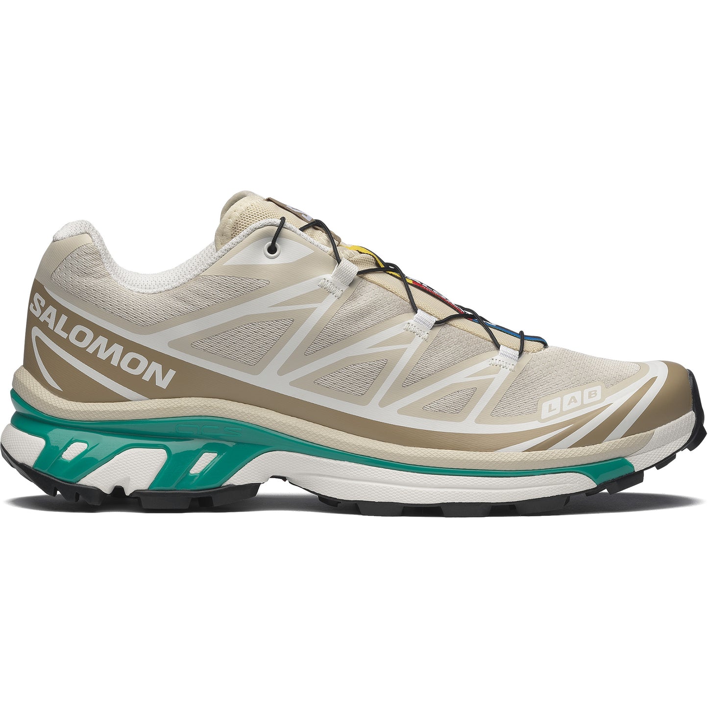 Salomon XT-6 Shoes Rainy Day, Chinchilla, Dynasty Green L4764300