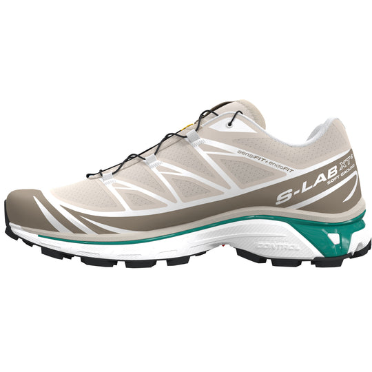 lemon様 Salomon XT-6 Shoes Rainy Day, Chinchilla, Dynasty Green