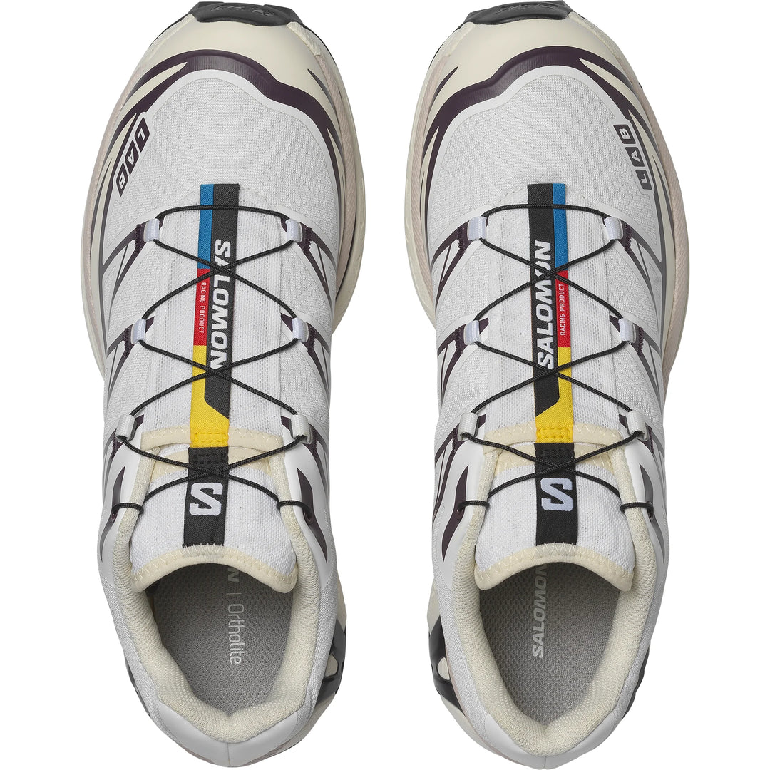 Salomon XT-6 LAB ホワイトスニーカー#176a SALOMON XT-6 Unisex Sportstyle Shoes White / Vanilla Ice