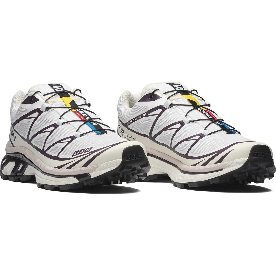 SALOMON XT-6 Unisex Sportstyle Shoes White / Vanilla Ice