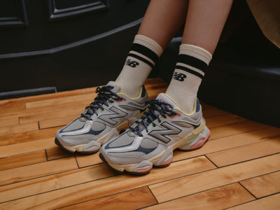 New Balance 9060 Grey Yellow Navy U9060TMB
