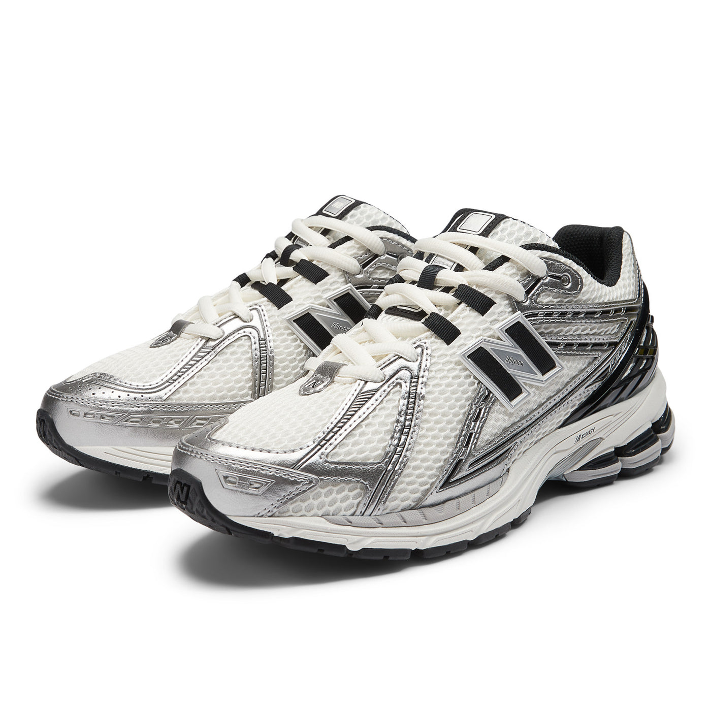 New Balance 1906R Silver Metallic with Black and Sea Salt M1906RER