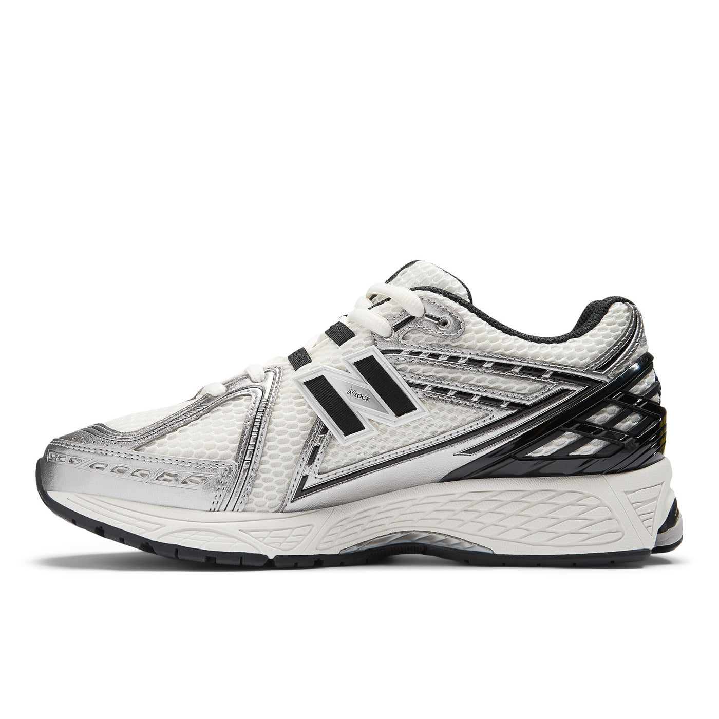 New Balance 1906R Silver Metallic with Black and Sea Salt M1906RER