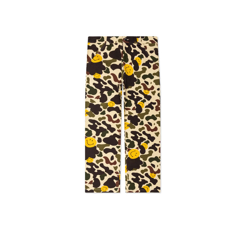 MARKET SMILEY CAMO CARGO PANTS FALL 2024 AOP ZIP WOODLAND 395000656