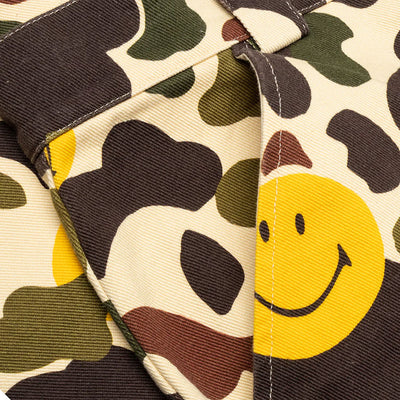 MARKET SMILEY CAMO CARGO PANTS FALL 2024 AOP ZIP WOODLAND 395000656