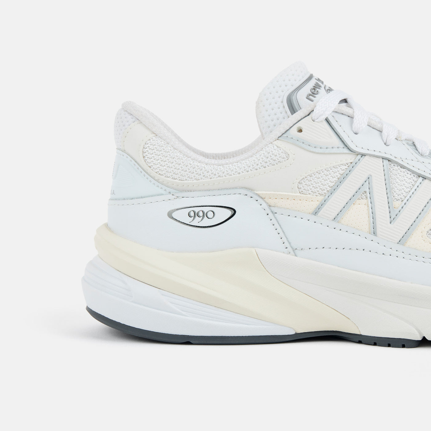 New Balance 990v6 White with Sea Salt U990GB6