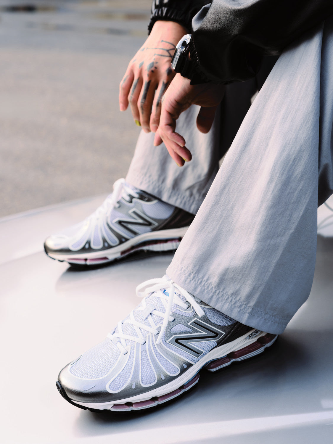 New Balance ABZORB 1890 Grey Days Slate Grey with Shipyard Style: U18907NG