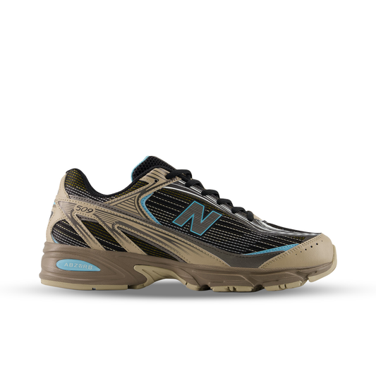 NEW BALANCE 509 STONEWARE with THUNDER BROWN and TAFFY BLUE U509E36B