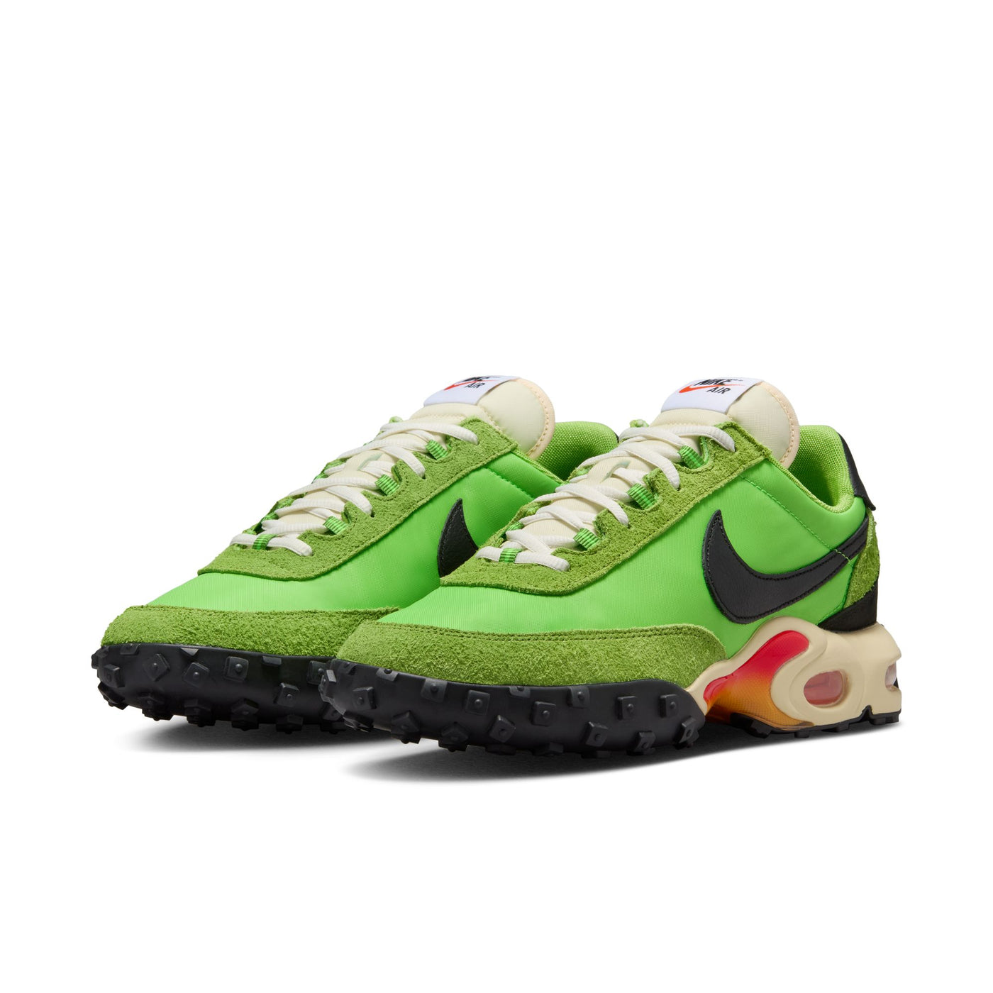 NIKE AIR WAFFLE SP Action Green/black-total Orange FV6946-301