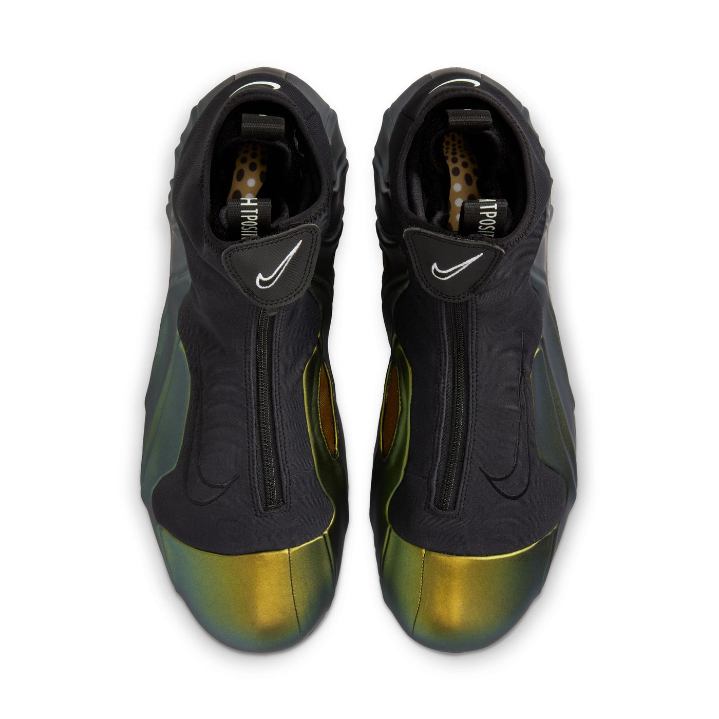 Nike Air Flightposite “Metallic Gold Metallic Gold/Black-Metallic Silver-White-Black FV5582-700