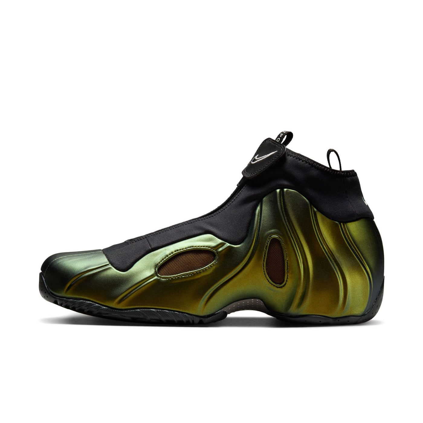 Nike Air Flightposite “Metallic Gold Metallic Gold/Black-Metallic Silver-White-Black FV5582-700