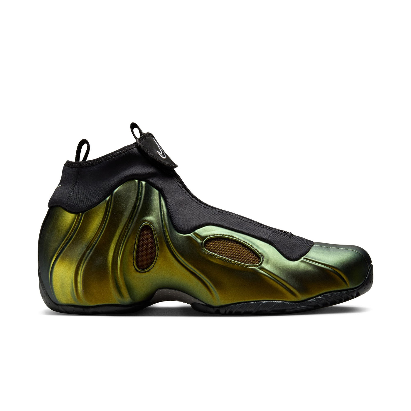 Nike Air Flightposite “Metallic Gold Metallic Gold/Black-Metallic Silver-White-Black FV5582-700