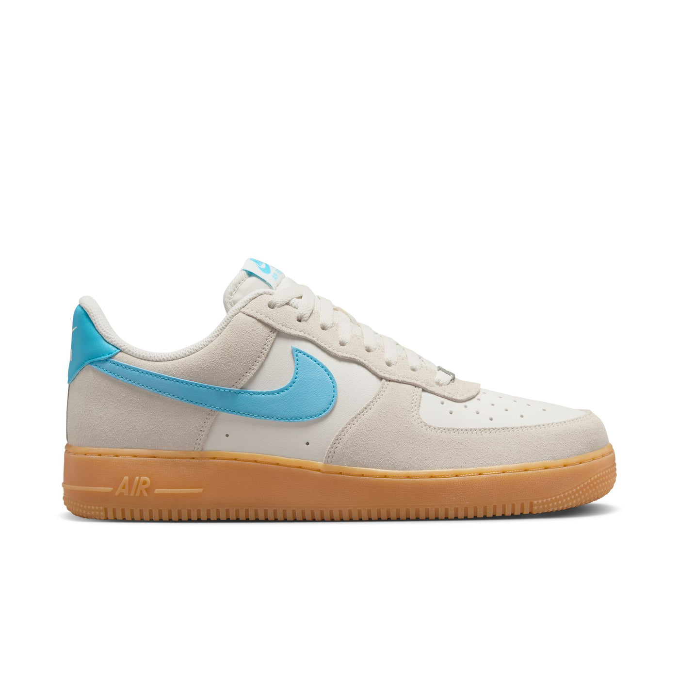 Nike Air Force 1 ‘07 LV8 Phantom Baltic Blue Gum Yellow FQ8714-003