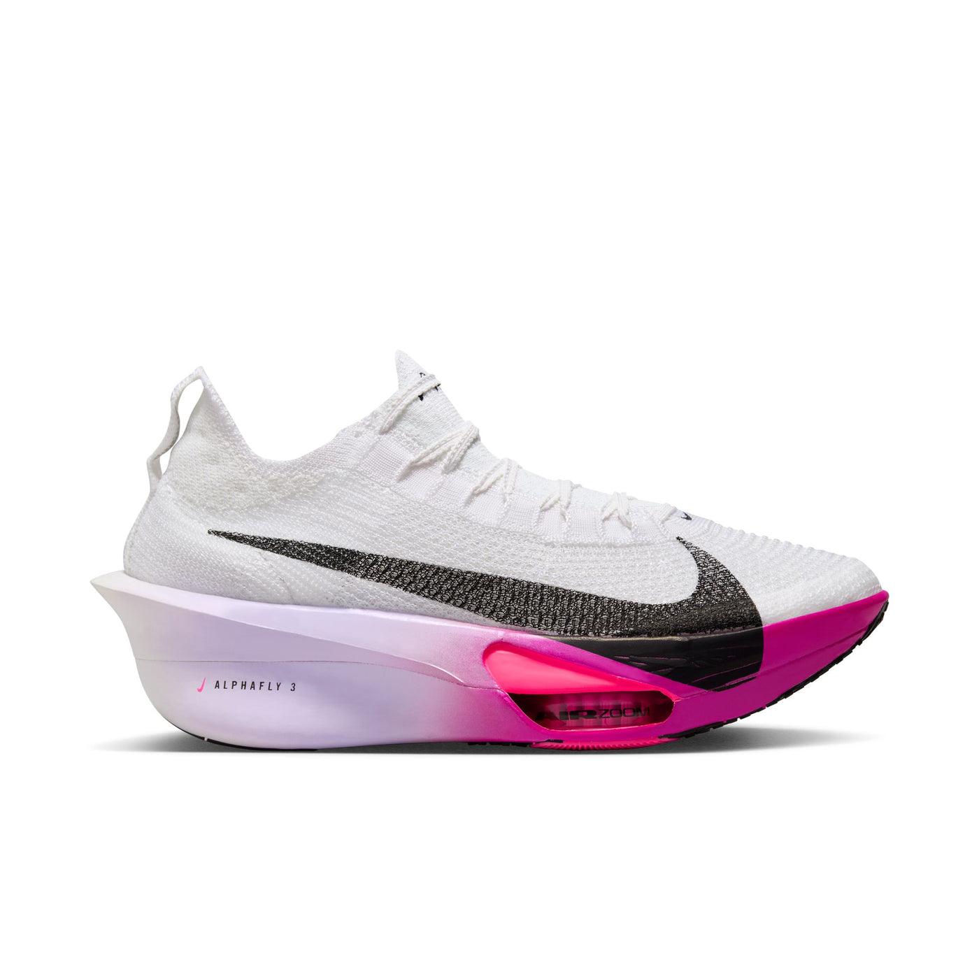 Women's Nike Alphafly 3 WHITE/BLACK-PURPLE AGATE-VIVID GRAPE FD8315-100