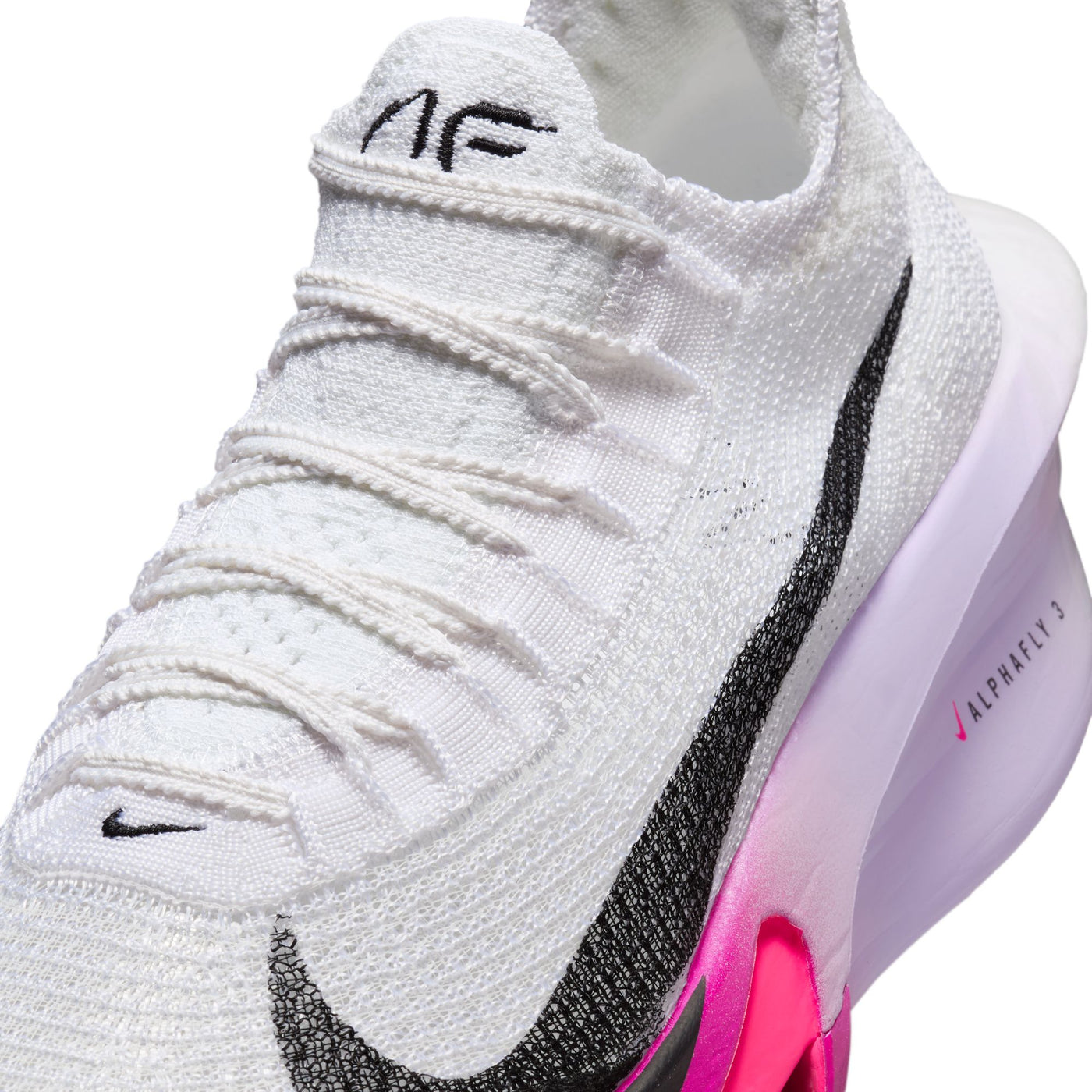 Women's Nike Alphafly 3 WHITE/BLACK-PURPLE AGATE-VIVID GRAPE FD8315-100