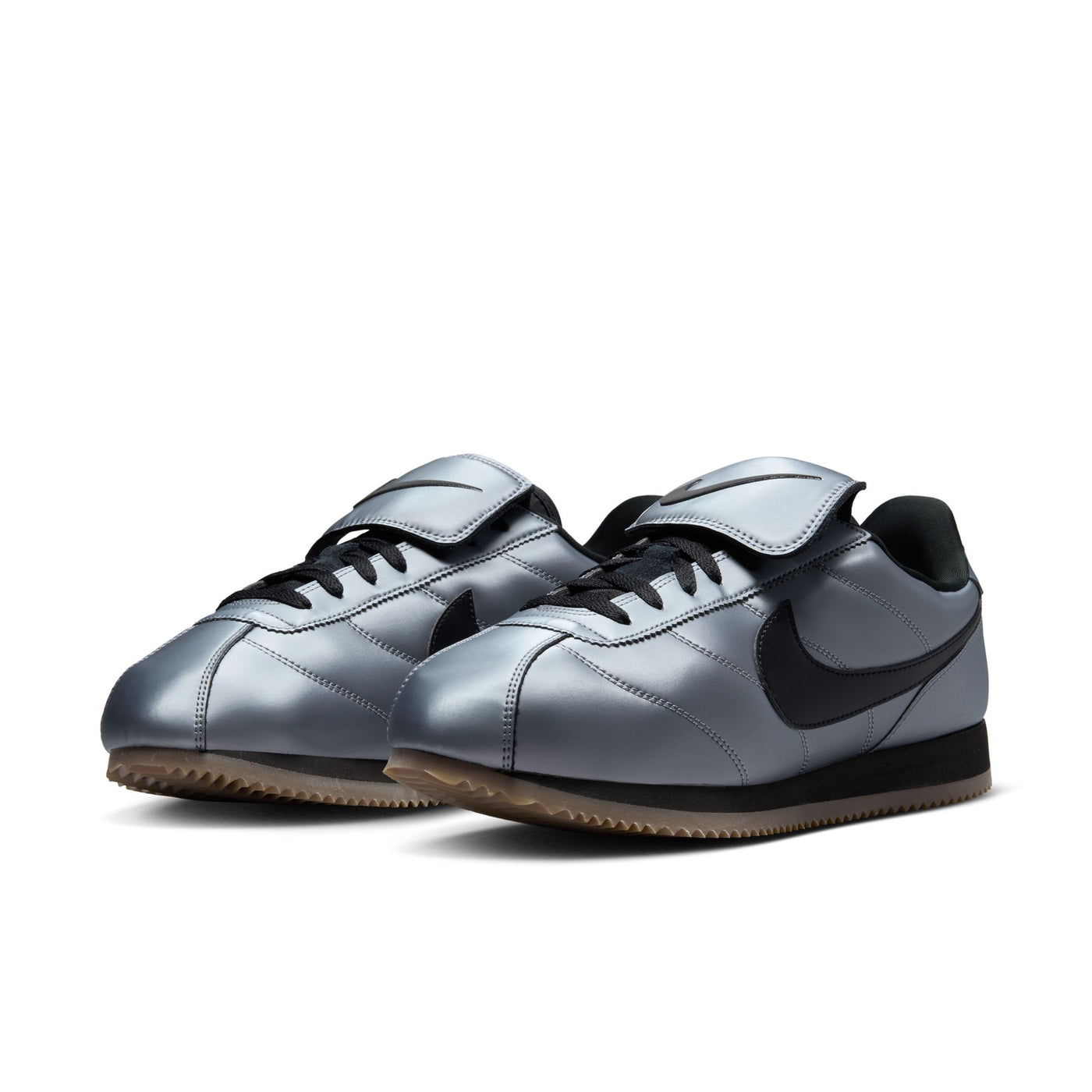 Nike Cortez SE Mtlc Cool Grey/black-gum Dark Brown HQ3490-099