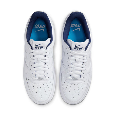 Nike Us Force 1 White/white-midnight Navy-dk Powder Blue IB5720-100