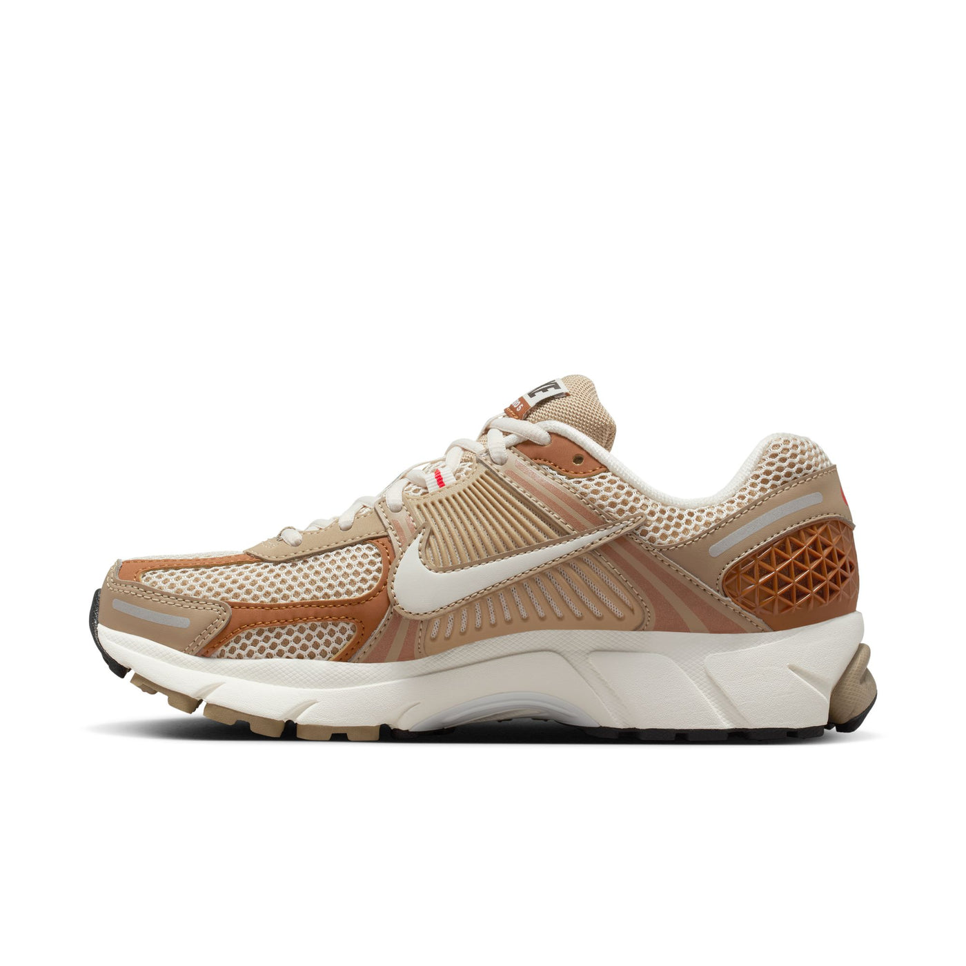 Women's Nike Zoom Vomero 5 KHAKI/PHANTOM-FIRE RED-SAIL HV0826-247