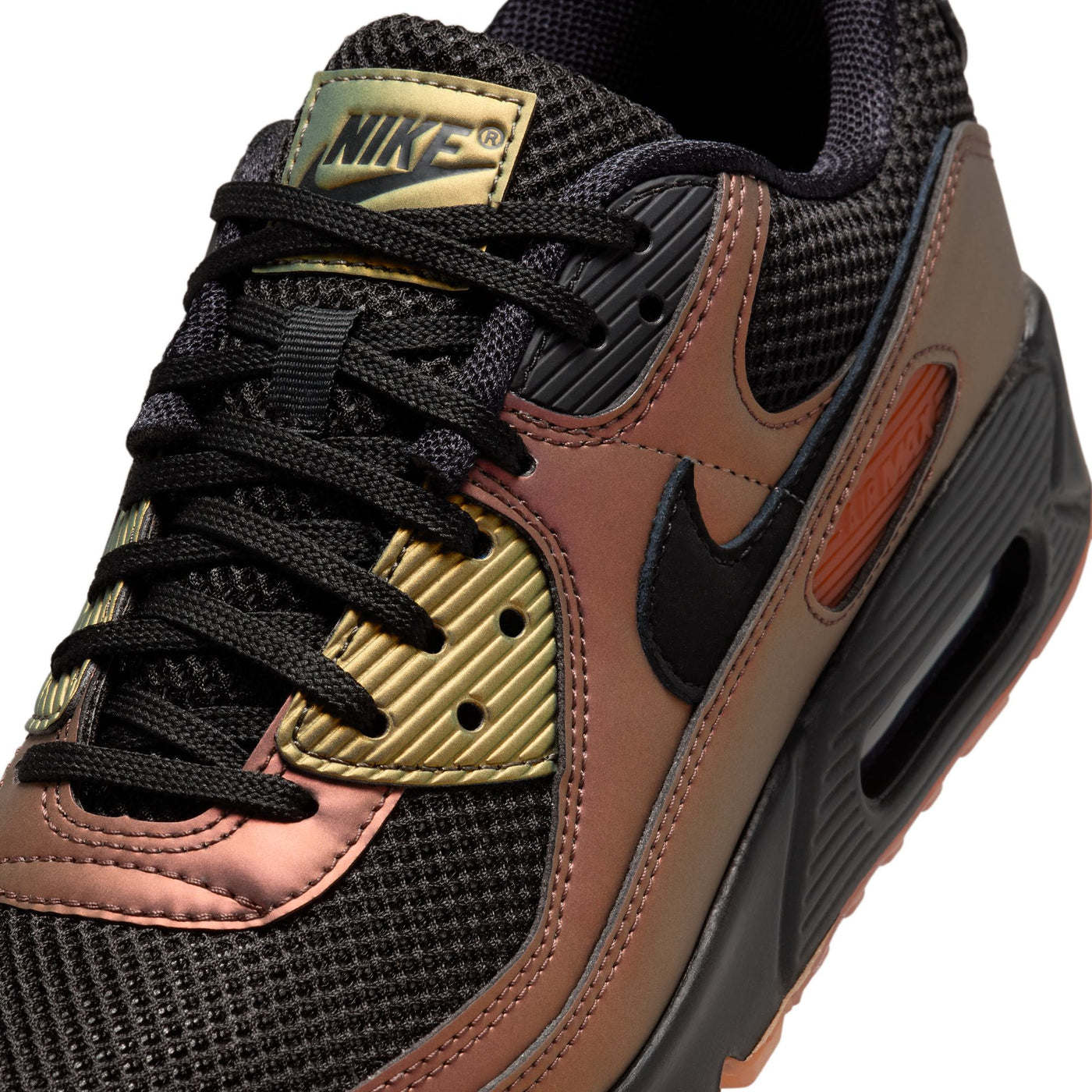 Nike air Max 90 Black/Black-Dark Russet-Metallic Copper HQ4042-001