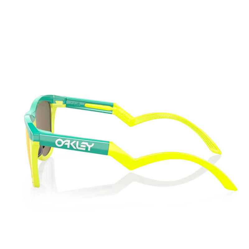 OAKLEY FROGSKINS HYBRID MATTE CELESTE/TENNIS BALL YELLOW W/ PRIZM 92890255