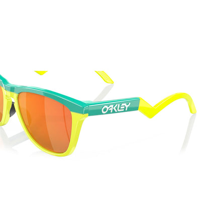 OAKLEY FROGSKINS HYBRID MATTE CELESTE/TENNIS BALL YELLOW W/ PRIZM 92890255