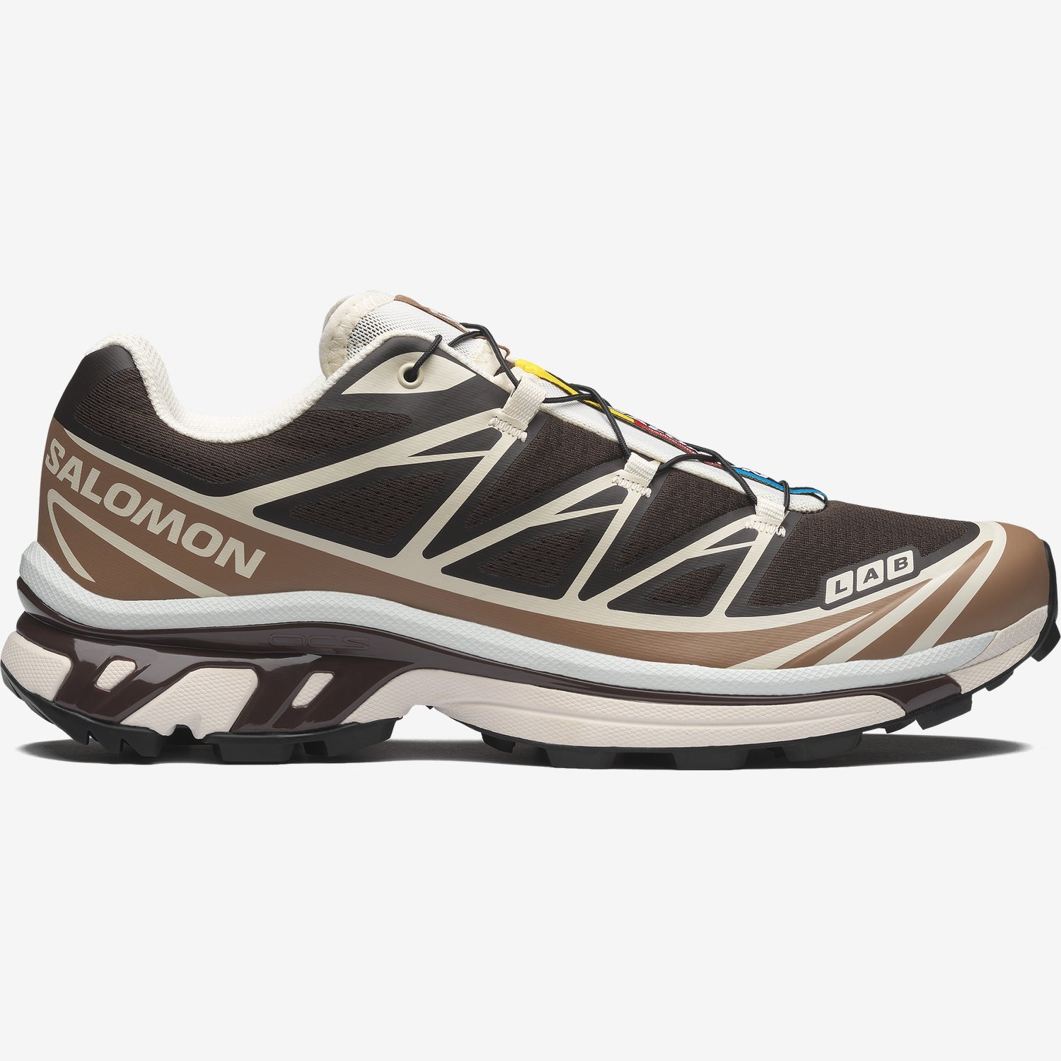 Salomon XT-6 Sportstyle Shoes Color: Black Coffee/Burro/Bitter Chocolate Style: L49306600