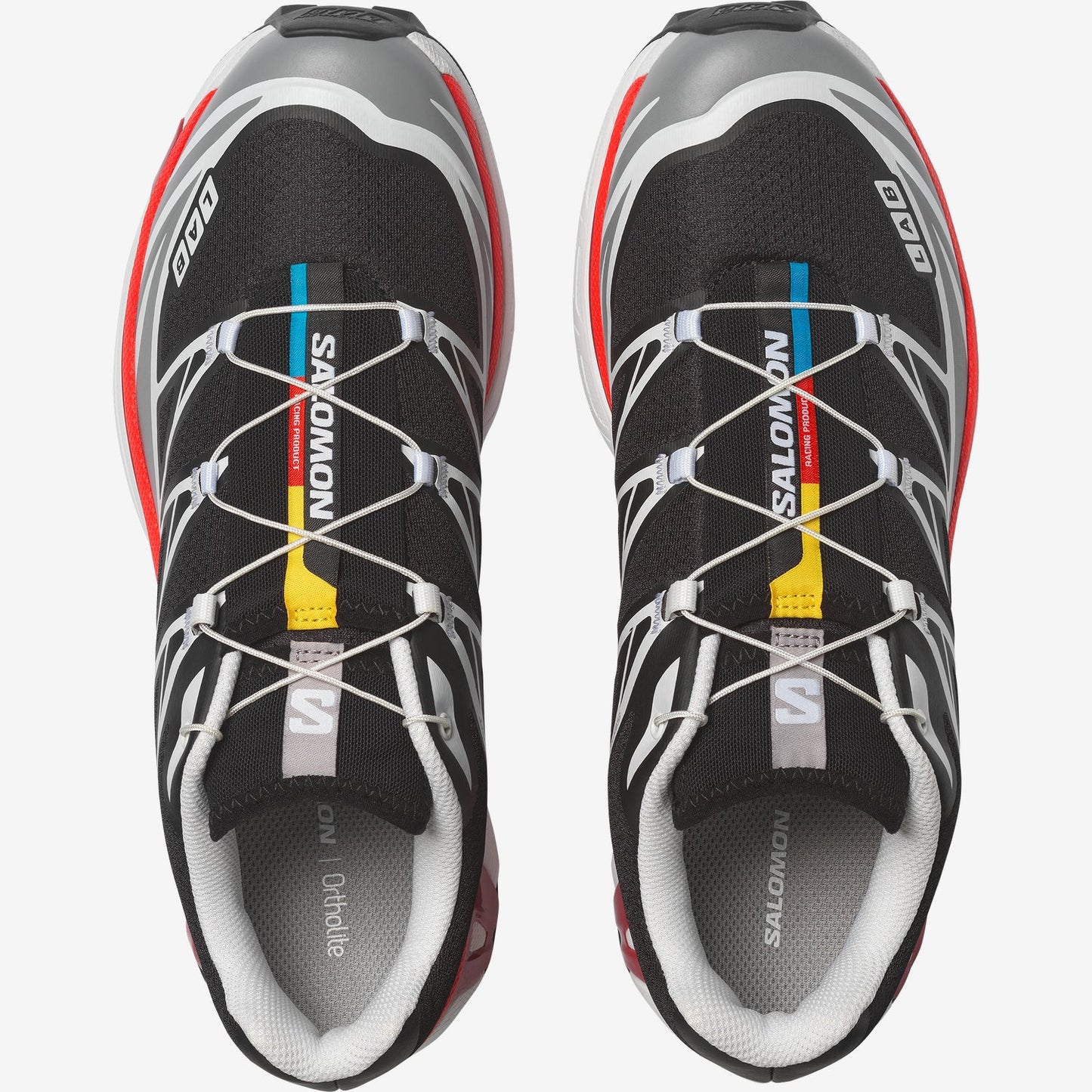 Salomon XT-6 Sportstyle Shoes Color: Alloy/Black/Lava Falls Style: L49211000