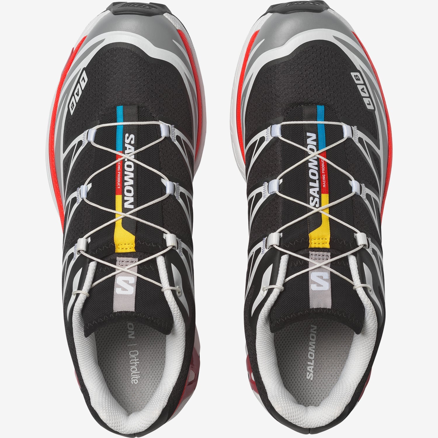 Salomon XT-6 Sportstyle Shoes Color: Alloy/Black/Lava Falls Style: L49211000