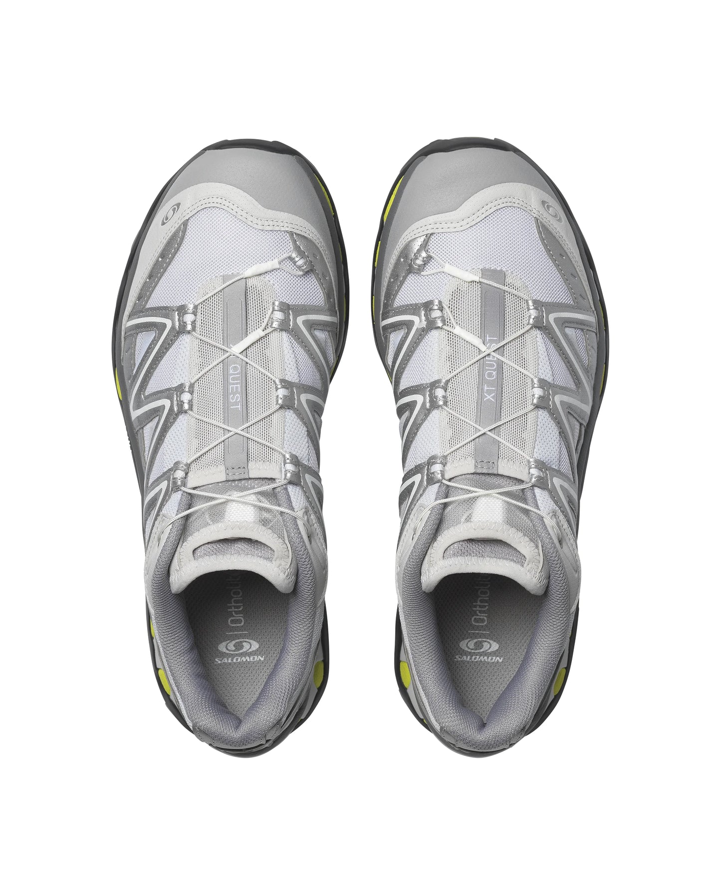 Salomon XT-QUEST Mens Shoes Color: Lunar Rock / Ftw Silver / Bright Chartreuse Style: L49147500