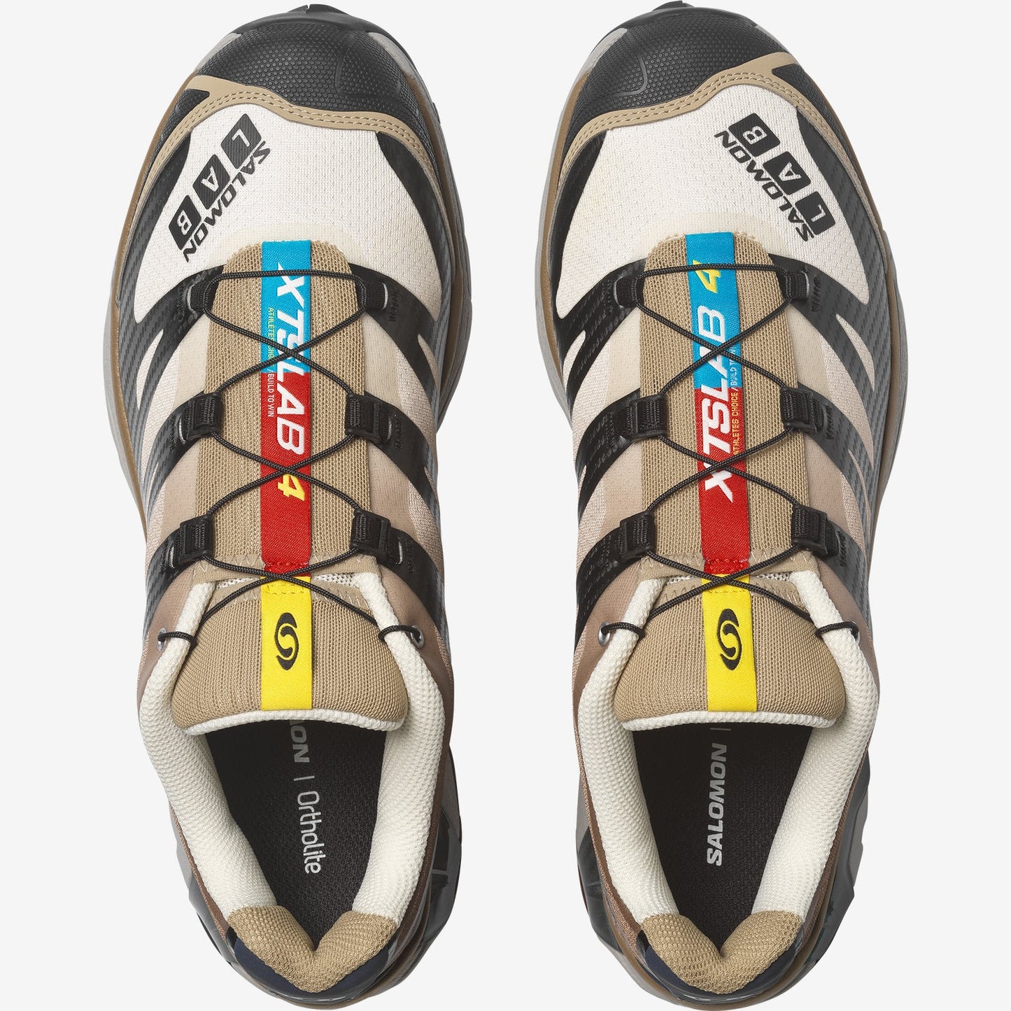 Salomon XT-4 OG Color: Black/Desert Tan/Vanilla Ice Style: L49217100