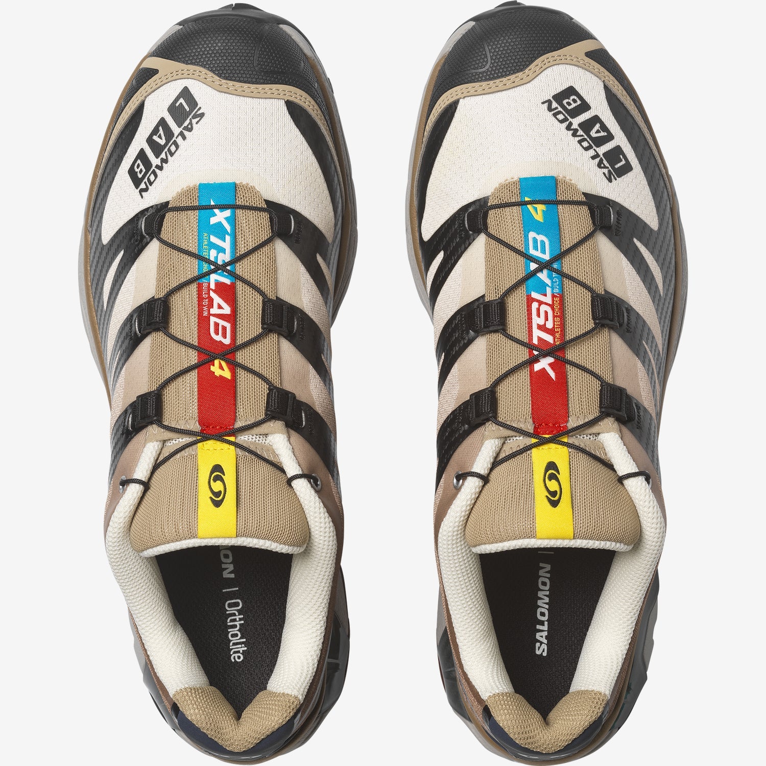 Salomon XT-4 OG Color: Black/Desert Tan/Vanilla Ice Style: L49217100