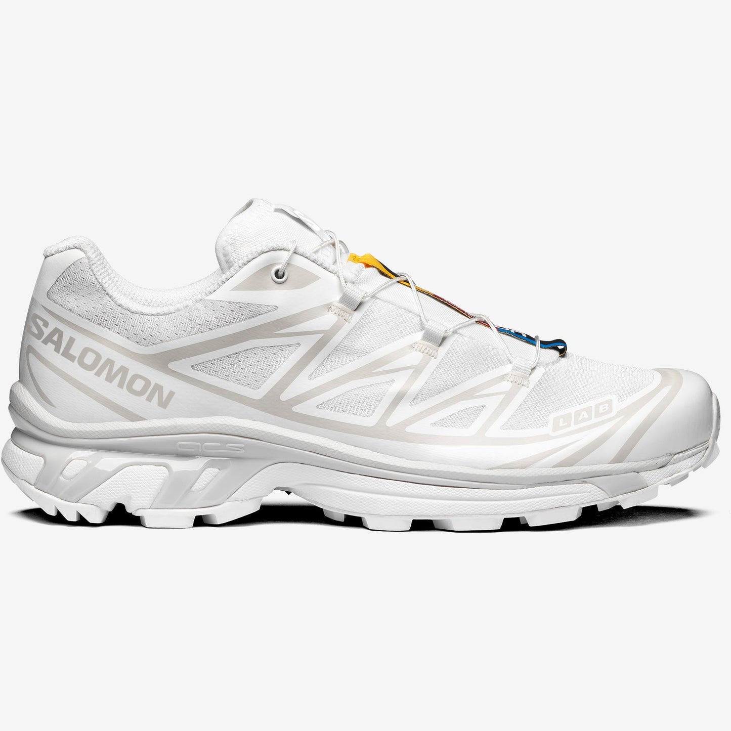 Salomon XT-6 Color: White/White/Lunar Rock Style: L41252900