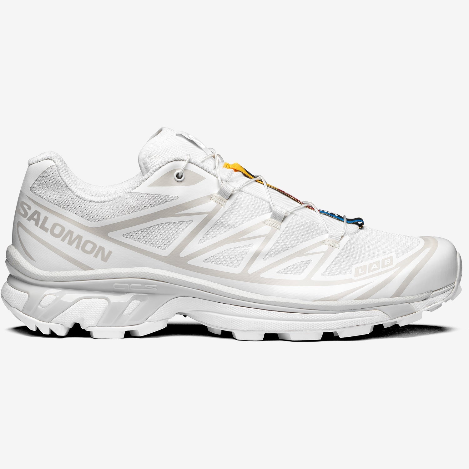 Salomon XT-6 Color: White/White/Lunar Rock Style: L41252900