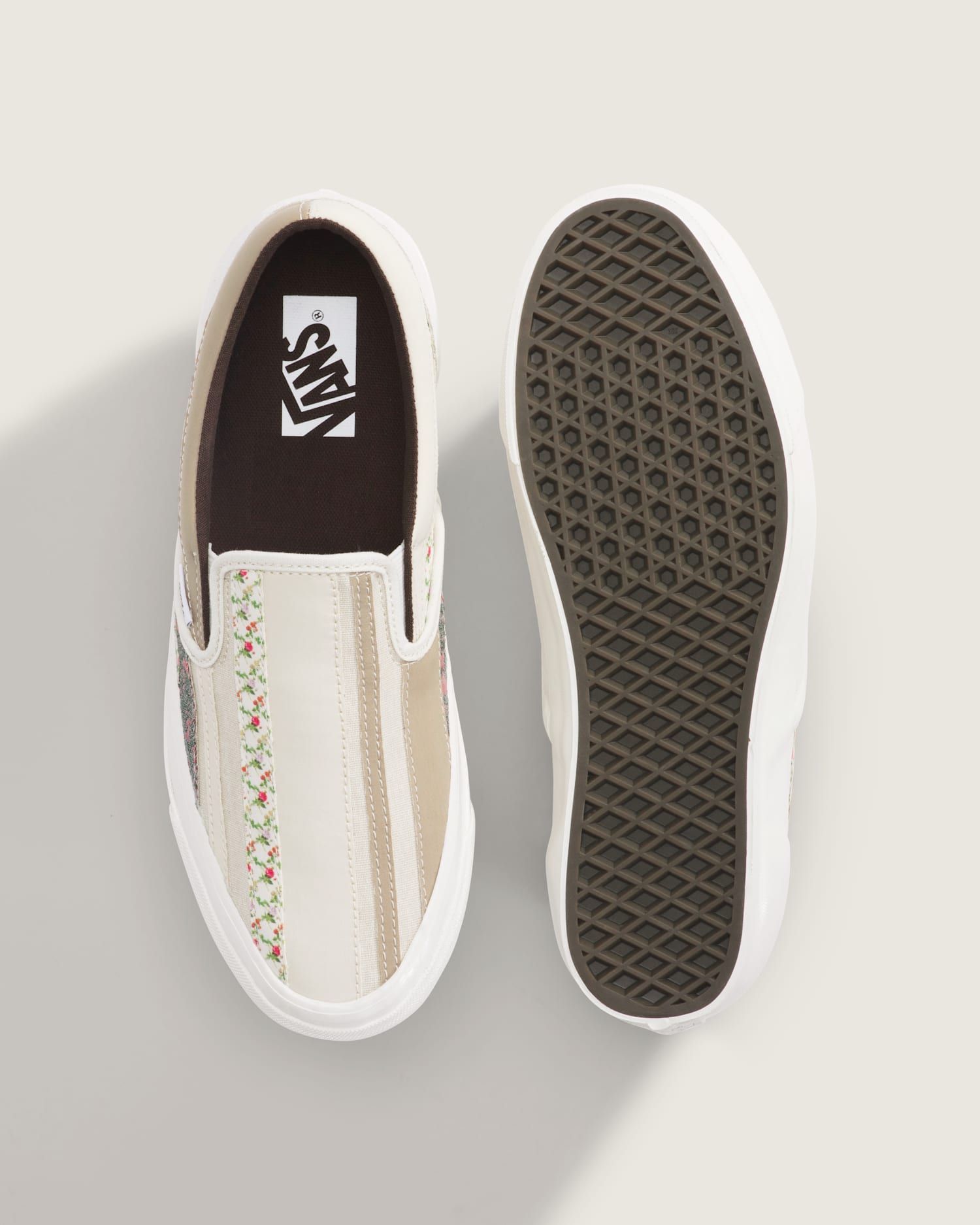 Vans Premium Classic Slip-On 98 Shoe Color: Incense Brown/White Style: VN000D9PHJ9