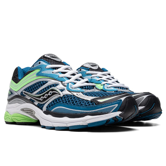 Saucony Progrid Omni 9 - Blue/Lime S70739-29 – Shoe Gallery Inc