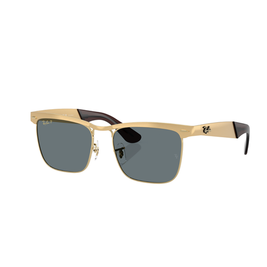 RAY-BAN WAYFARER DELUXE SANDBLASTED GOLD/GREEN 0RB3875