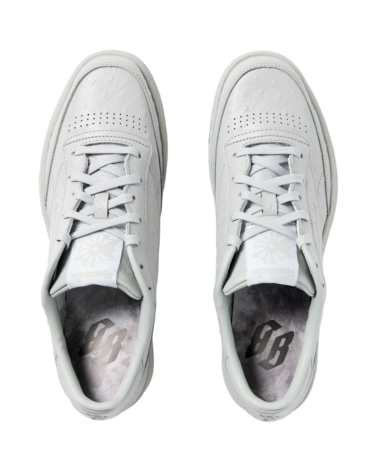 Billionaire Boys Club x Reebok Club C 85, Grey / Purple, photo 5 of 9