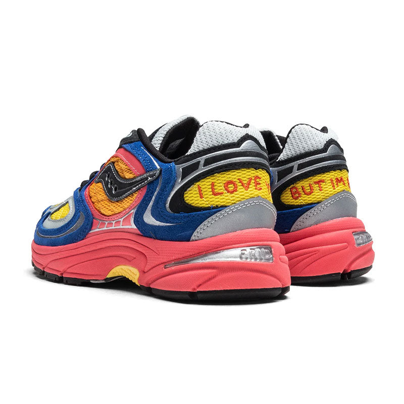 Saucony Grid Jazz 9 Jae Tips I Love You But I’m Busy Blue/Orange/Yellow/Pink S70864-3
