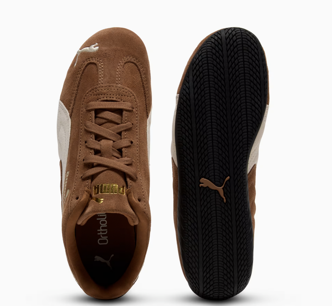 スニーカー PUMA Men Sneakers Brown 39884631 Haute Coffee-Frosted Ivor Puma SPEEDCAT OG BROWN MEN 39884631 – Shoe Gallery Inc