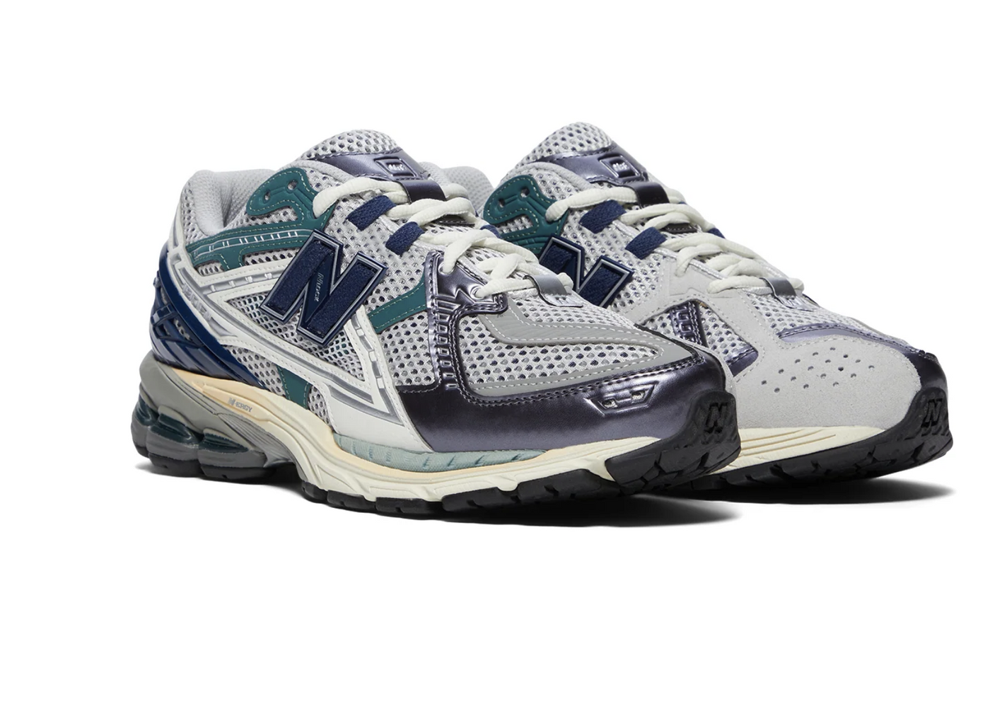 New Balance 1906R Utility Silver Metallic with Deep Ocean and White U1906ND