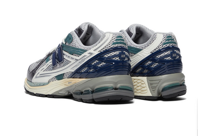 New Balance 1906R Utility Silver Metallic with Deep Ocean and White U1906ND