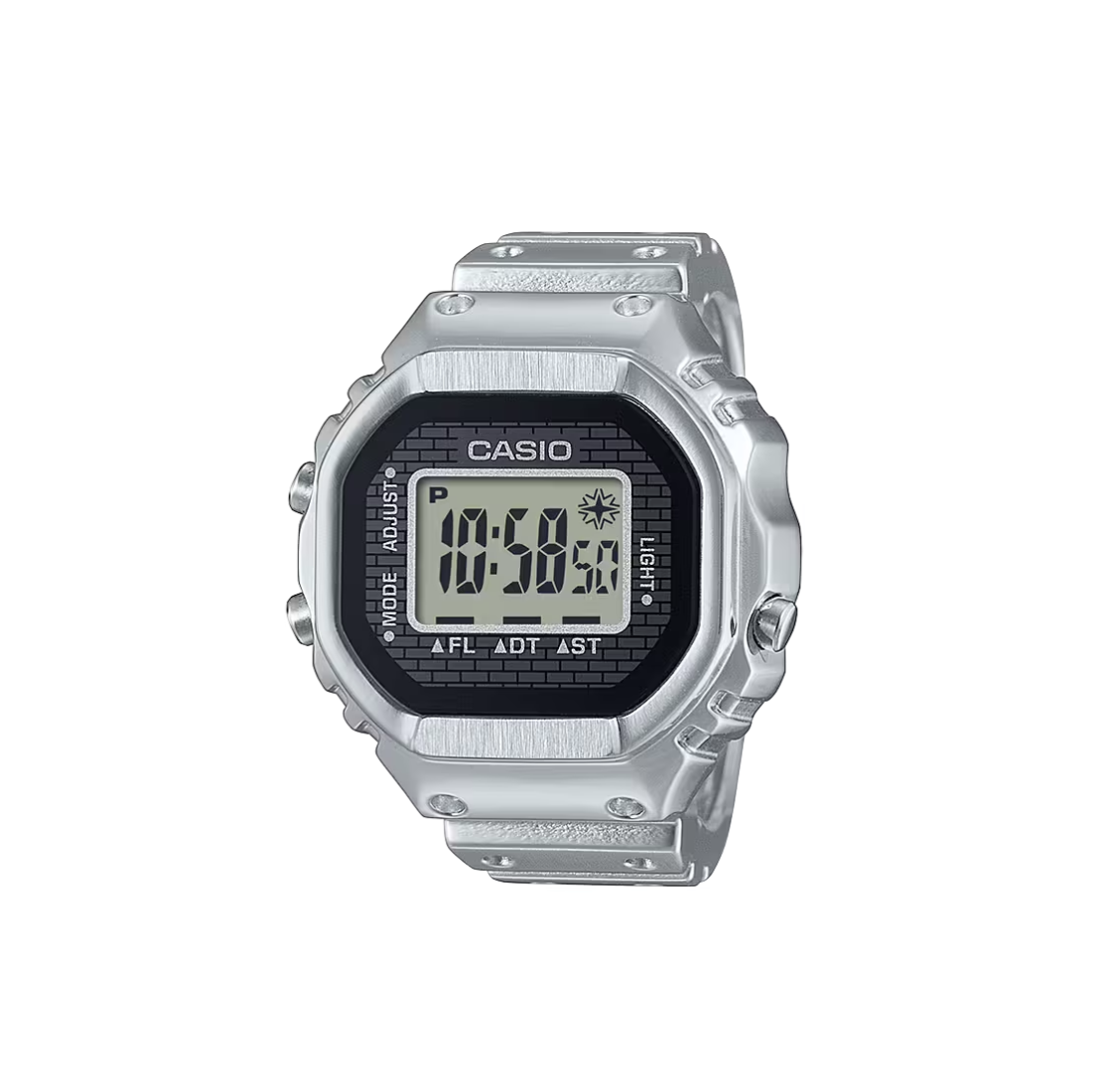 CASIO RING WATCH 50TH ANNIVERSARY SILVER CRW001-1