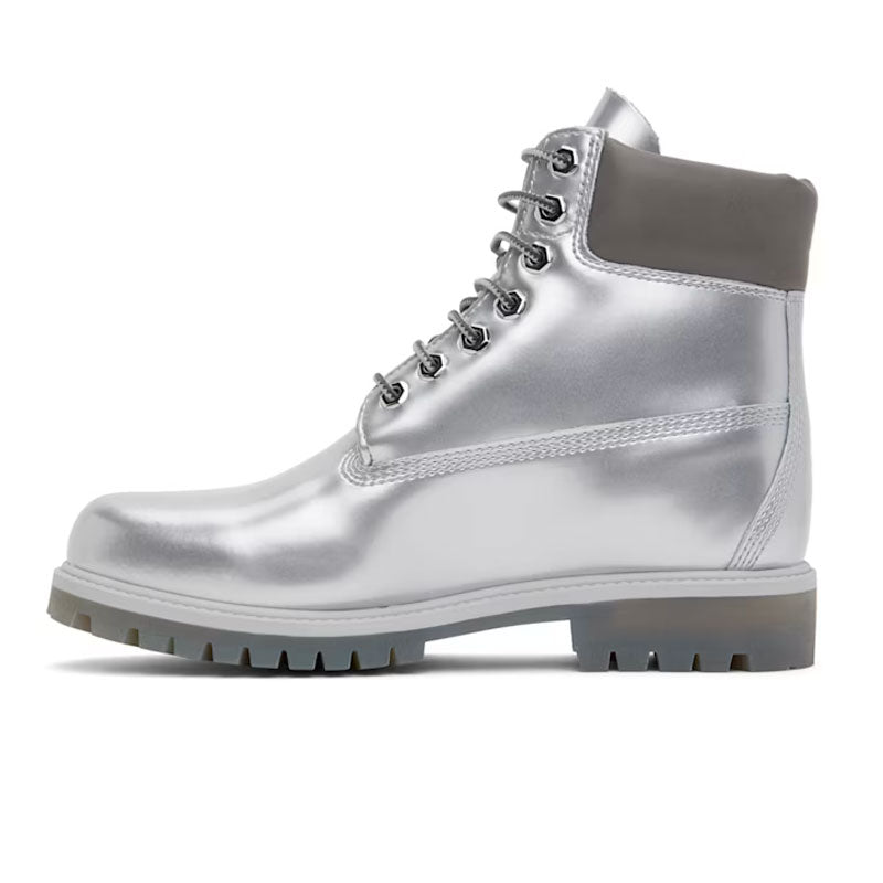 TIMBERLAND VENEDA CARTER 6in LACE WATERPROOF SILVER TB0A6D9MEBN1